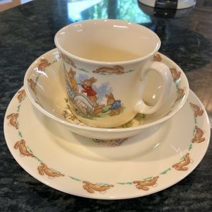 Bunnykins Childrens Set by Royal Doulton